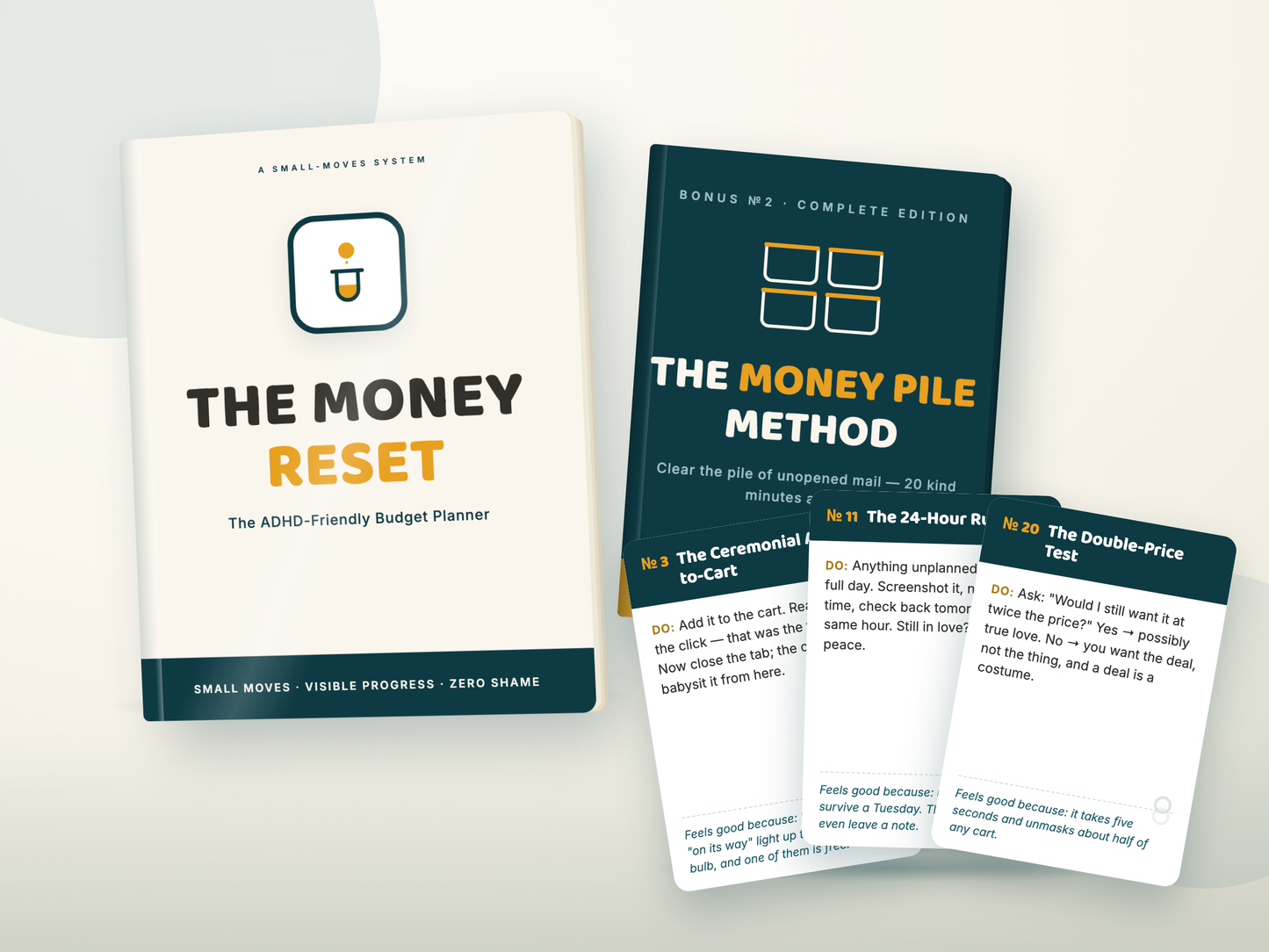 The Money Reset — ADHD-Friendly Budget Planner — Complete Edition