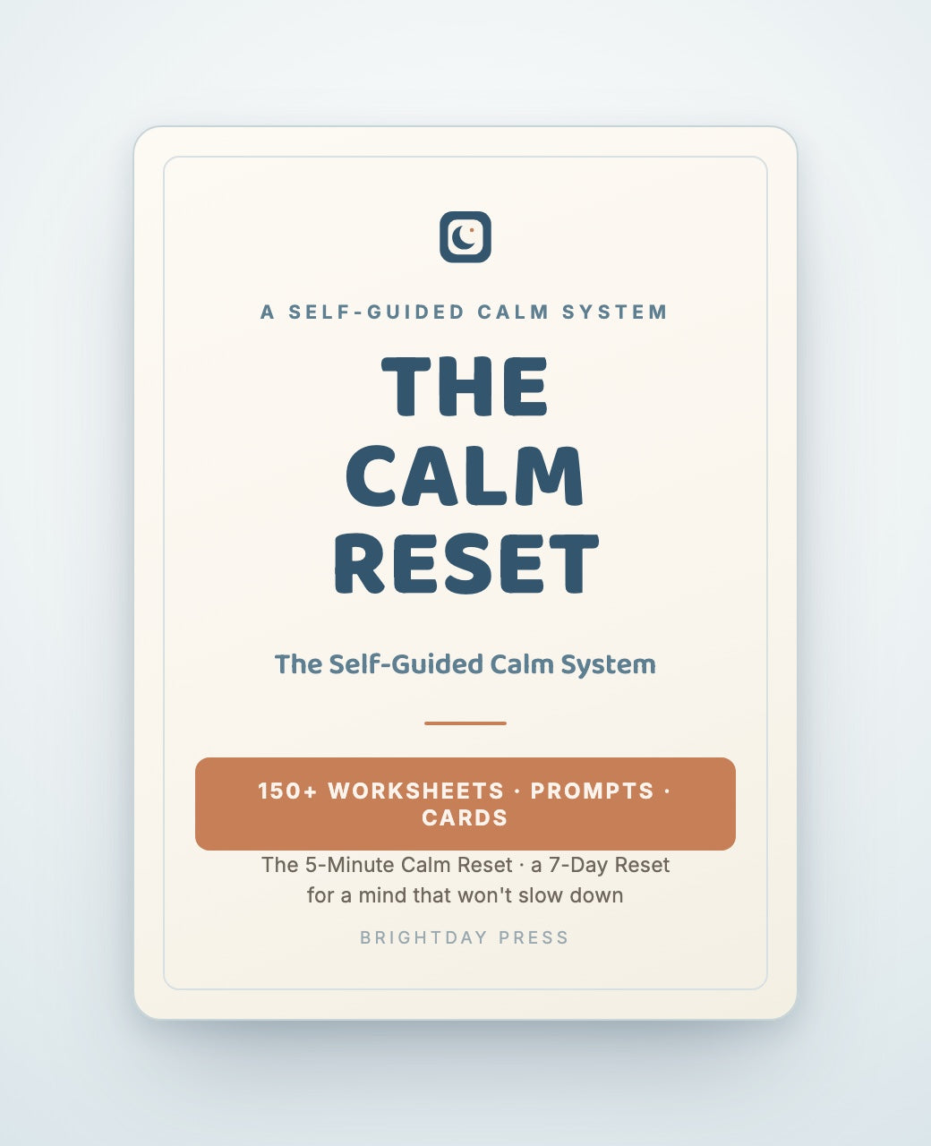 The Calm Reset — The Self-Guided Calm System — Calm Starter