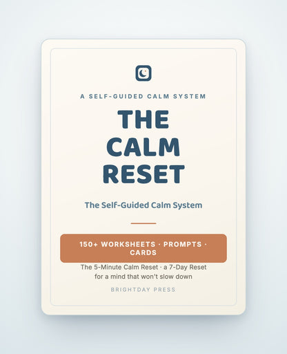 The Calm Reset — The Self-Guided Calm System — Calm Starter