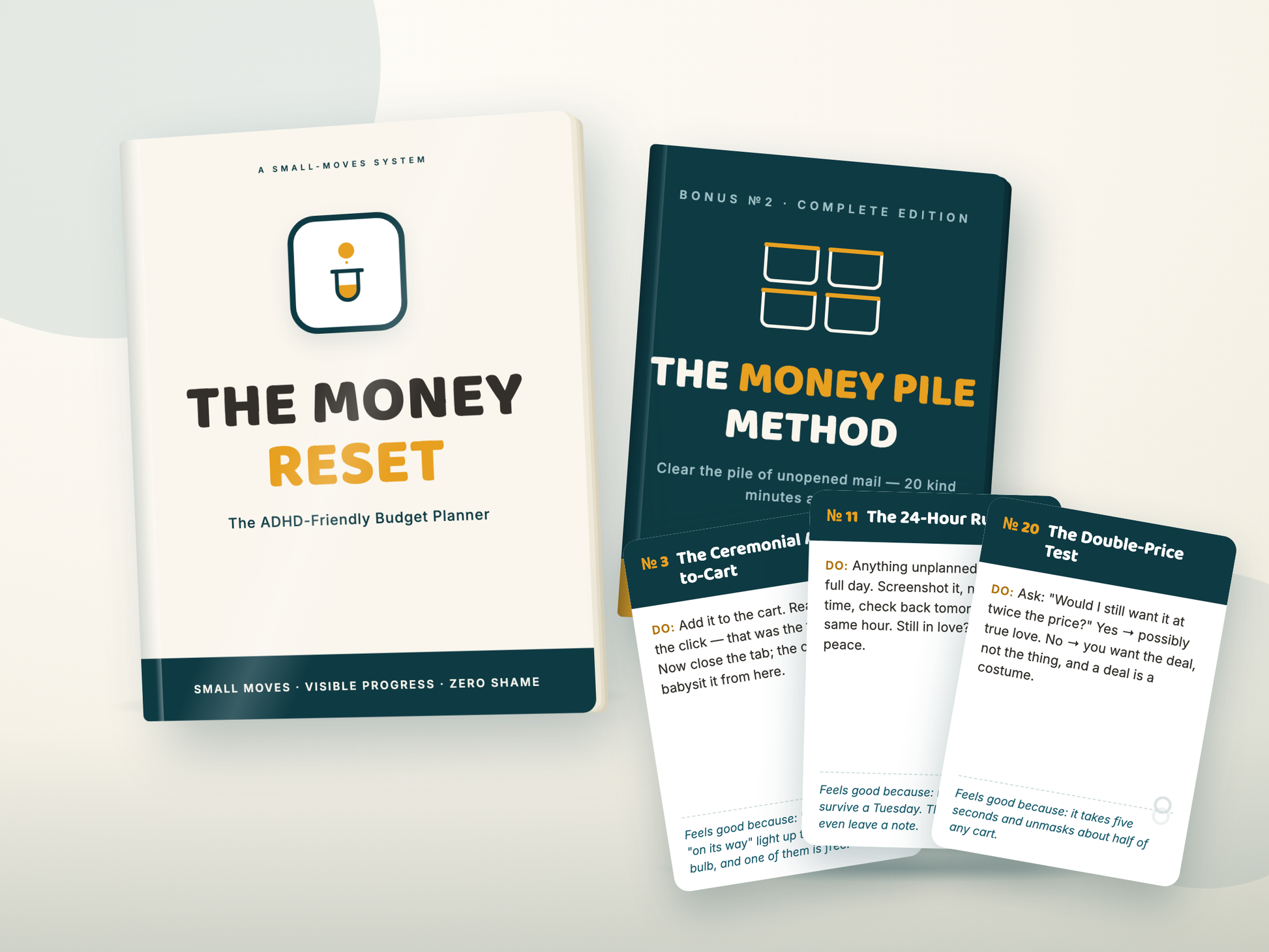 The Money Reset — ADHD-Friendly Budget Planner — Complete Edition