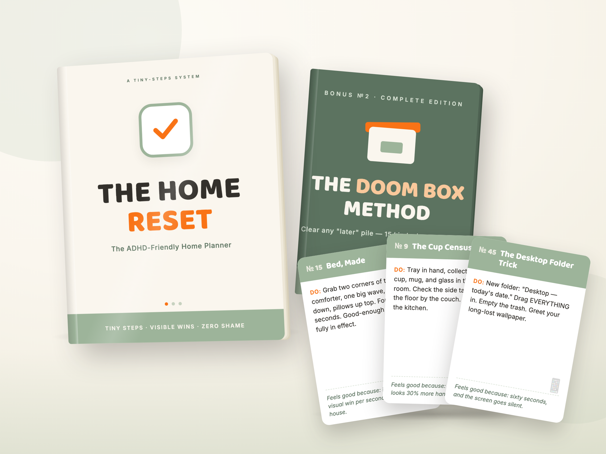 The Home Reset — ADHD-Friendly Home Planner — Complete