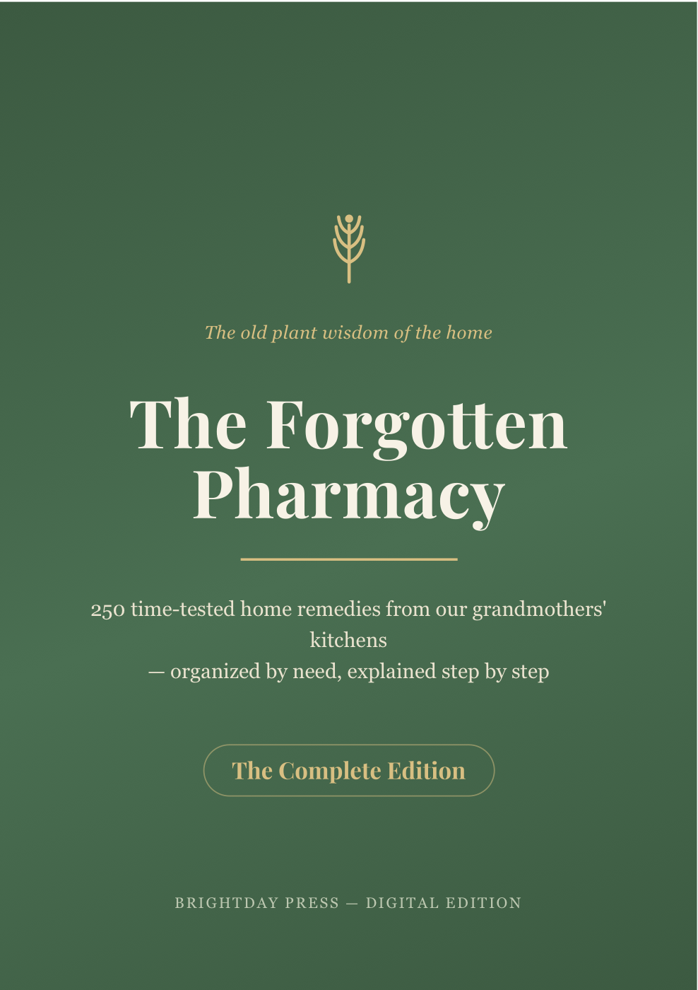 The Forgotten Pharmacy — 250+ Home Remedies — cover